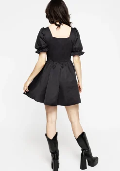 Gwendoline Embroidered Mini Dress