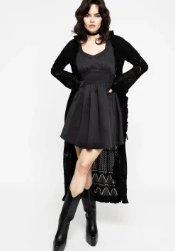 Gwendoline Embroidered Mini Dress