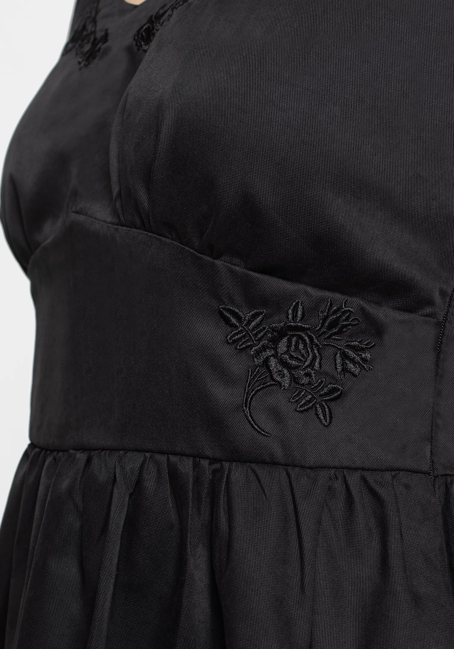 Gwendoline Embroidered Mini Dress