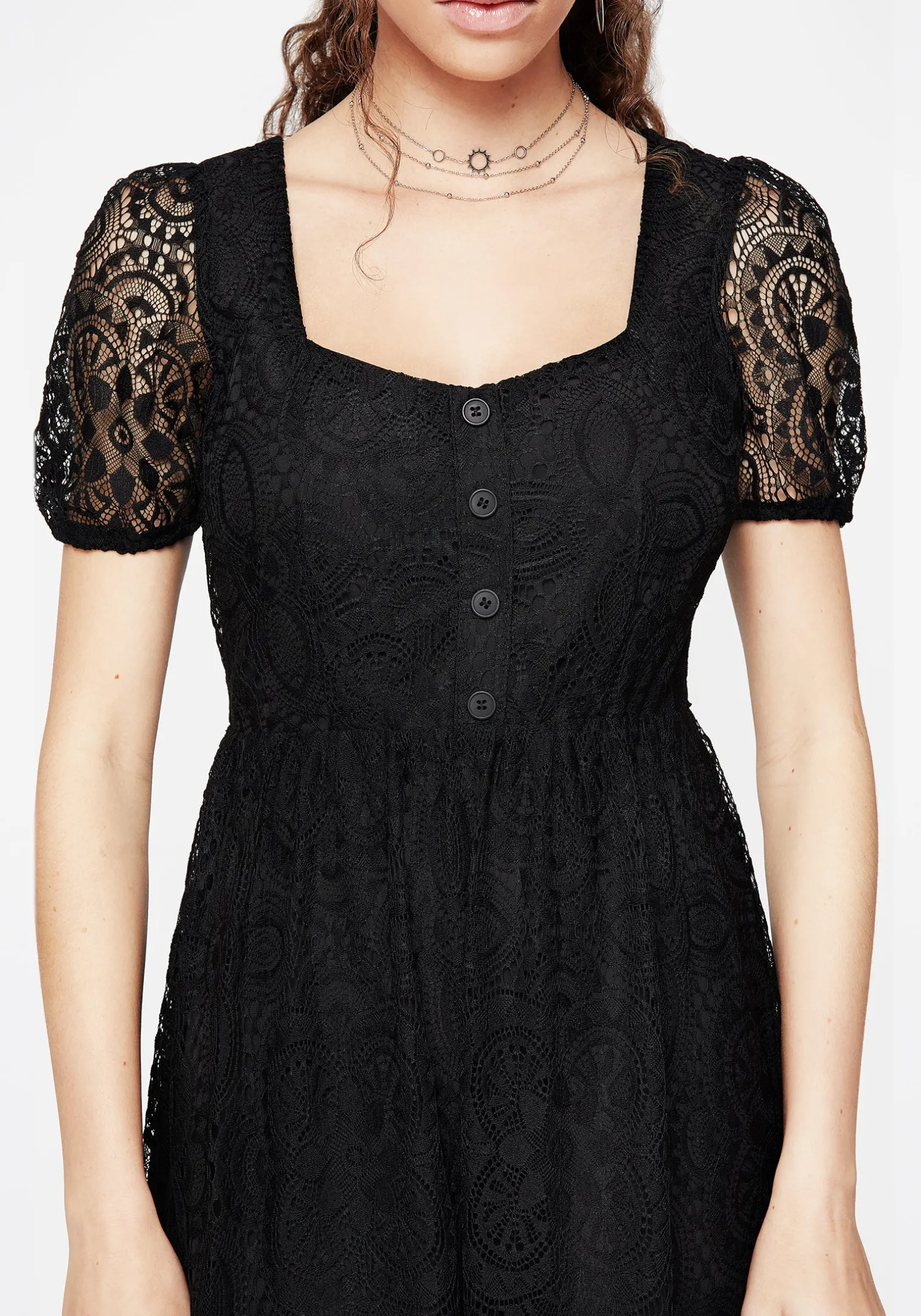 Harmonia Lace Midi Dress