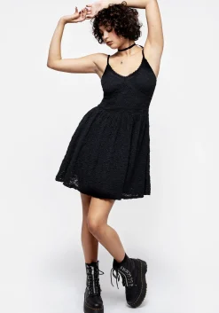 Heartsick Textured Jersey Mini Dress