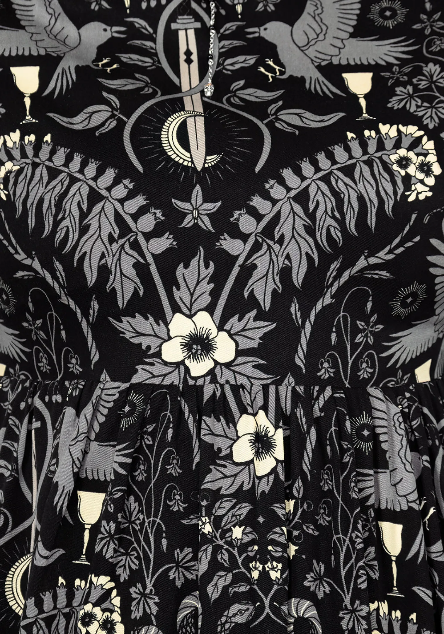 Hecate's Garden Skater Mini Dress