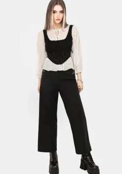 Helena Embroidered Corset Top