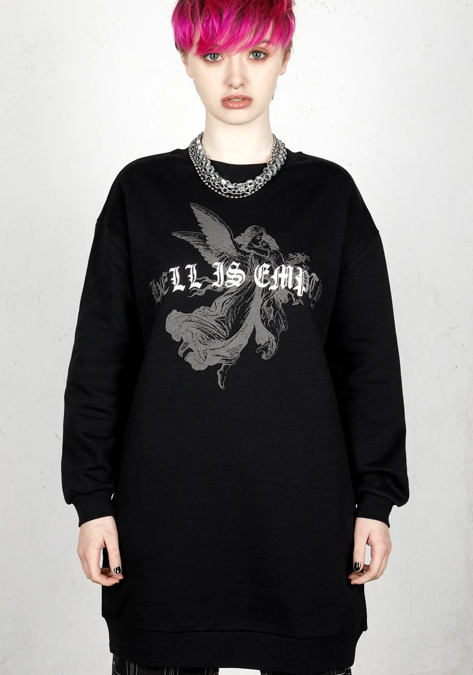Hell Is Empty Sweater Dress