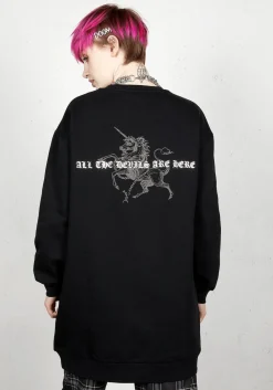 Hell Is Empty Sweater Dress