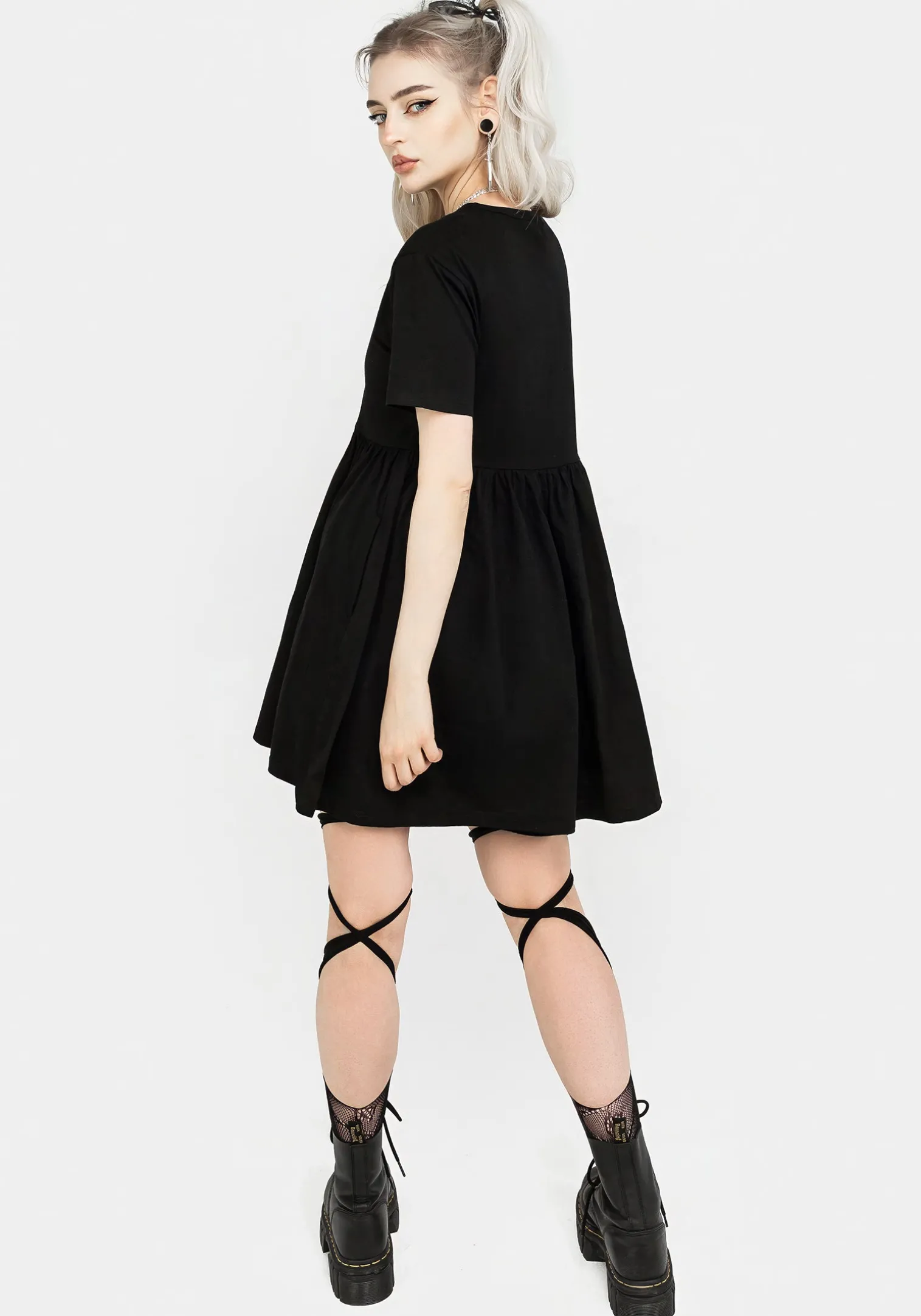 Hermetica Jersey Skater Dress