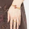 Hermia Foxglove Bangle