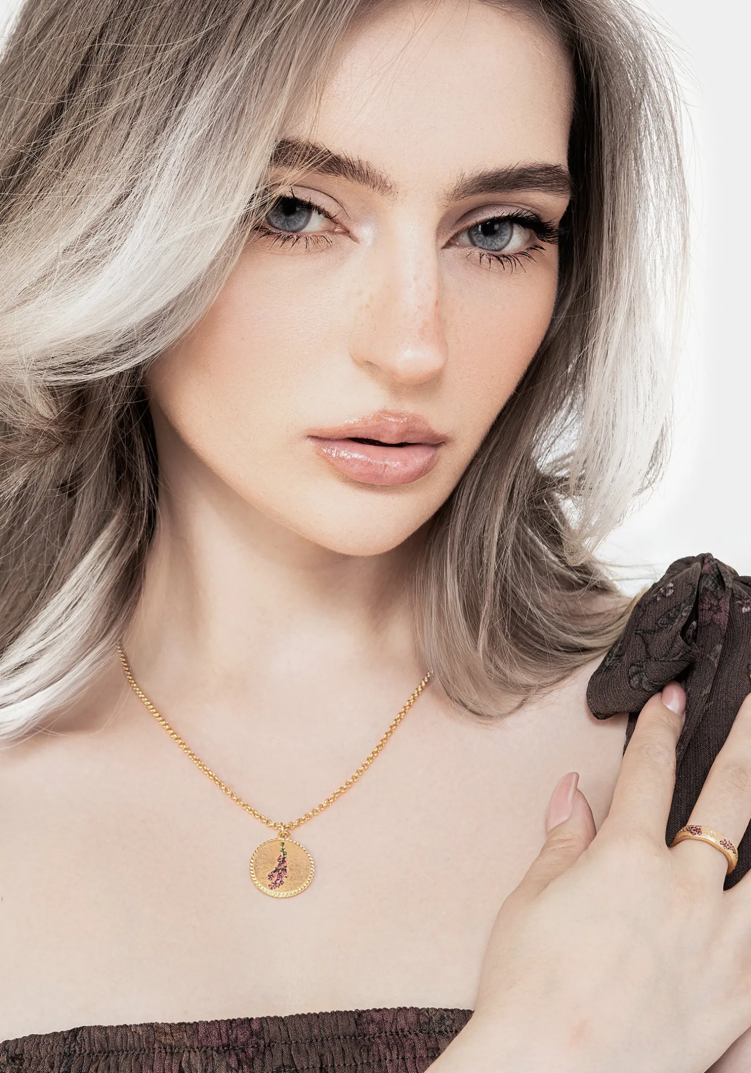 Hermia Foxglove Necklace