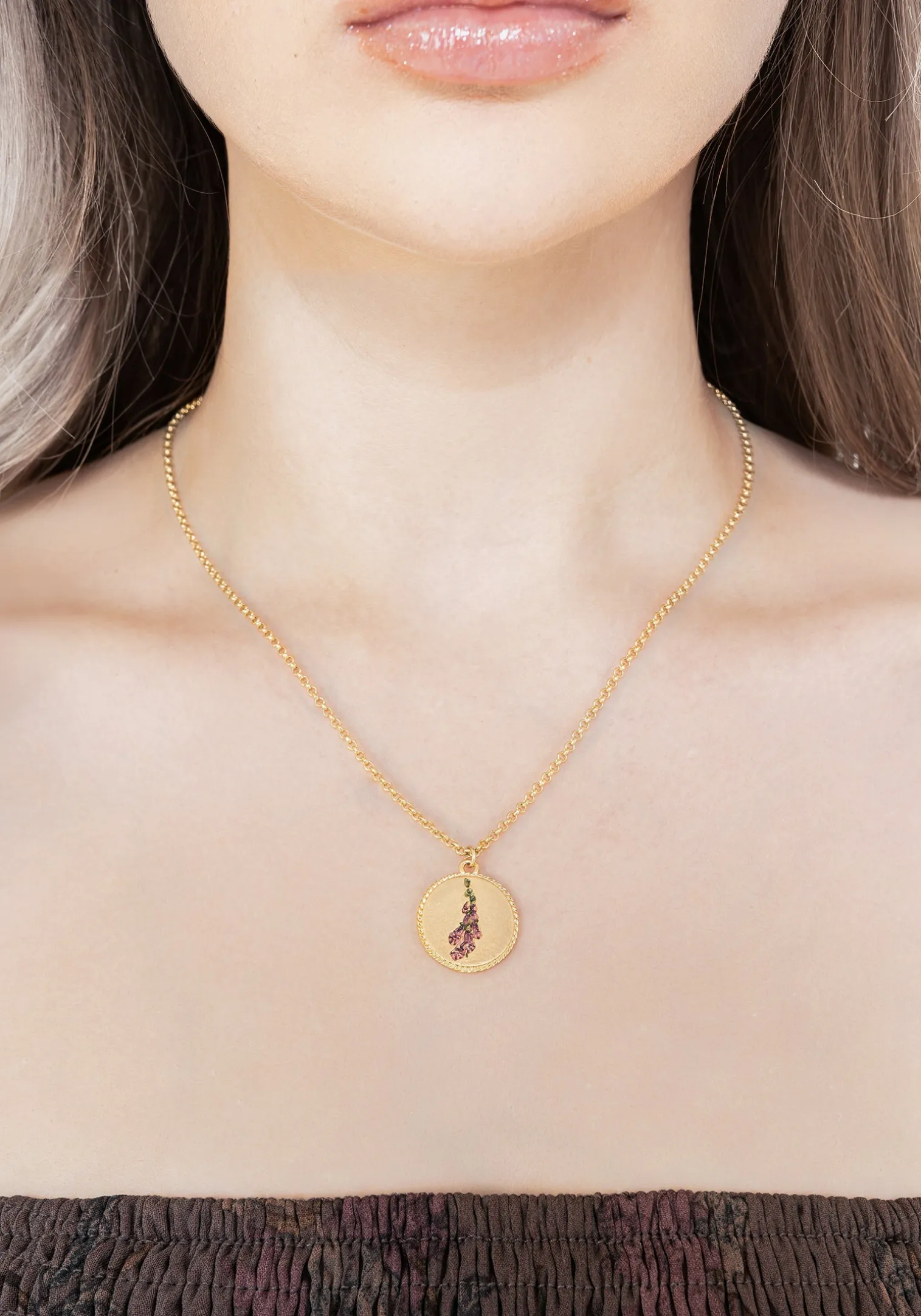 Hermia Foxglove Necklace