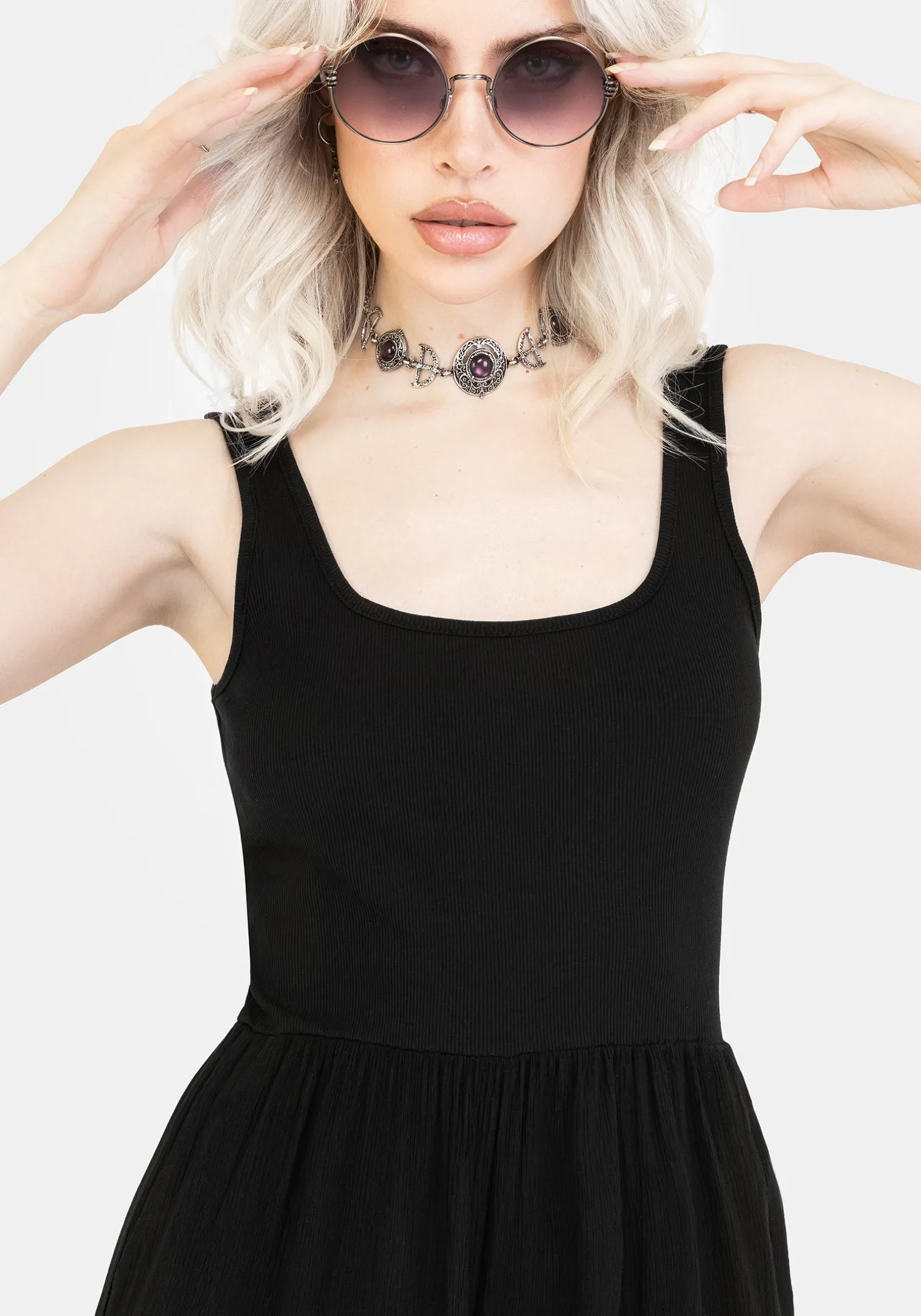 Herne Contrast Wide Leg Jumpsuit