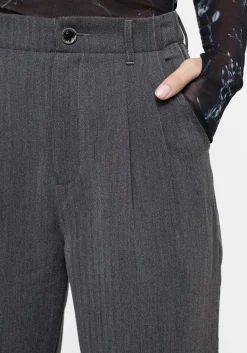 Herringbone Balloon Trousers