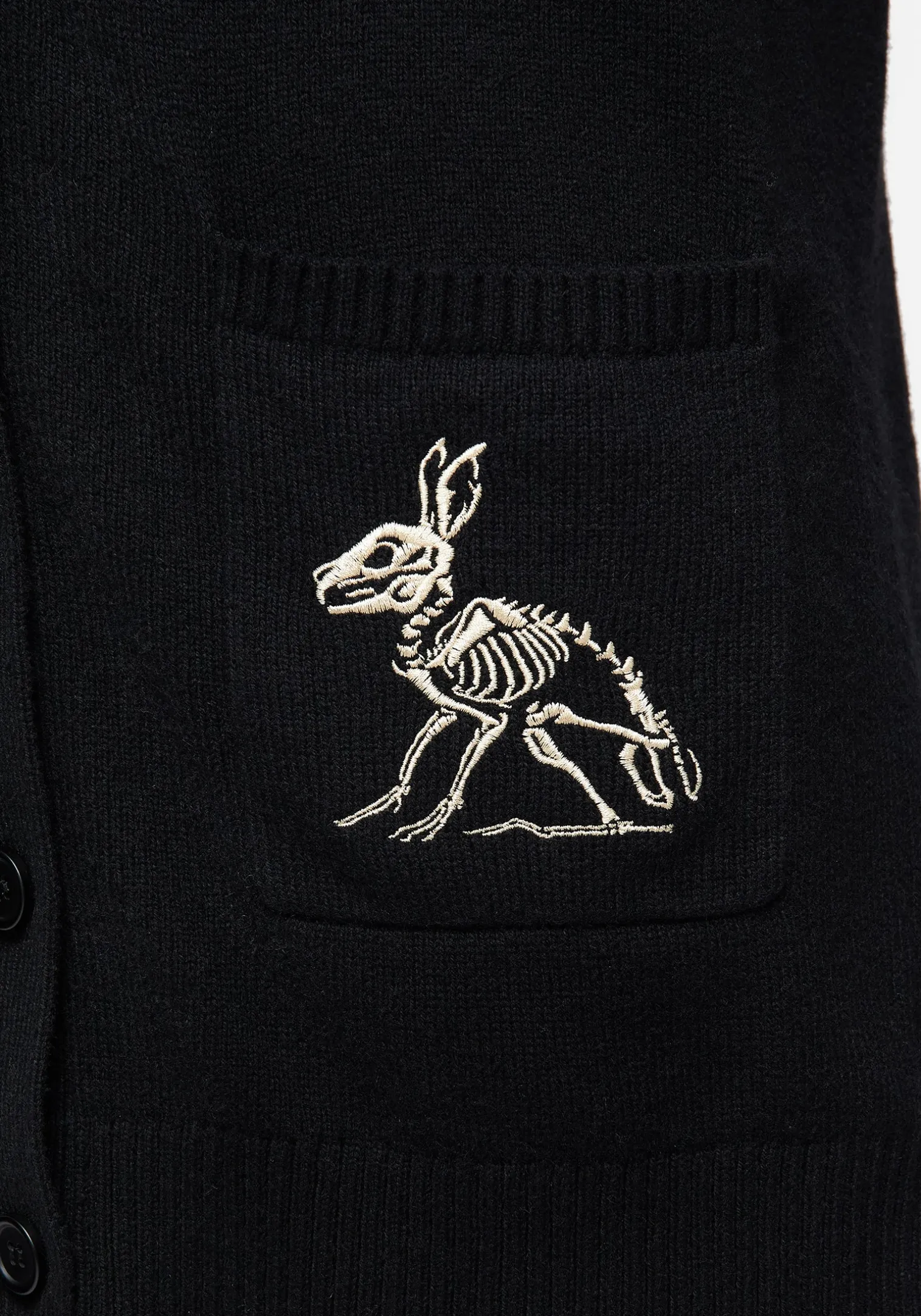 Hester Embroidered Knit Longline Cardigan