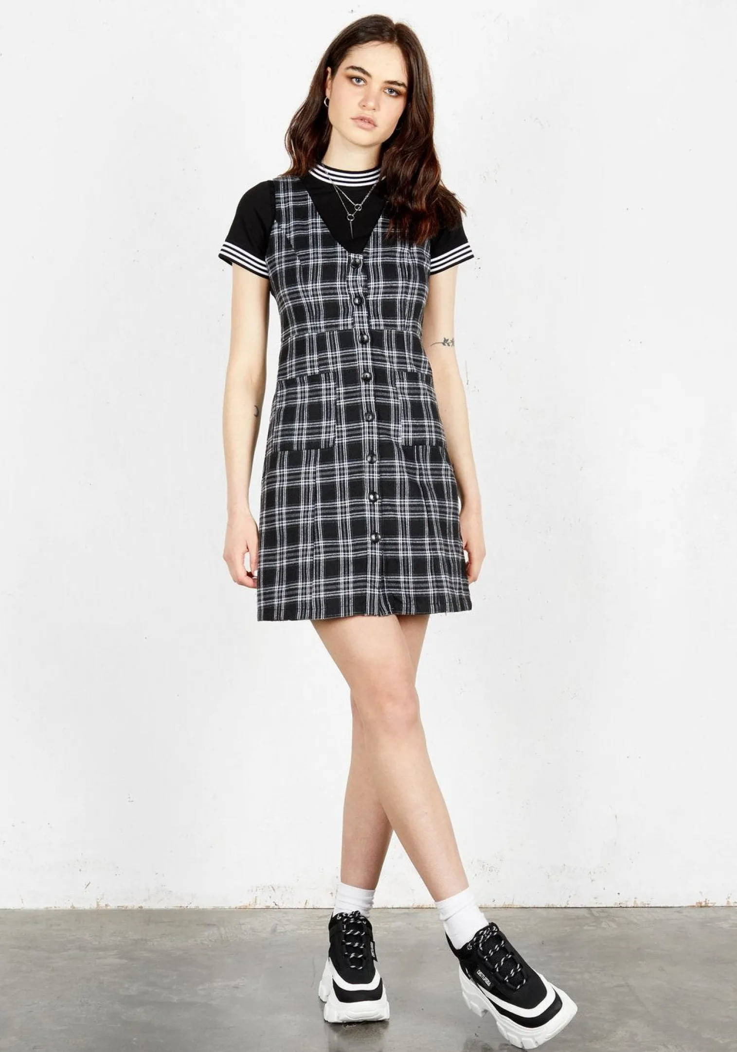 Honor Button Up Mini Dress