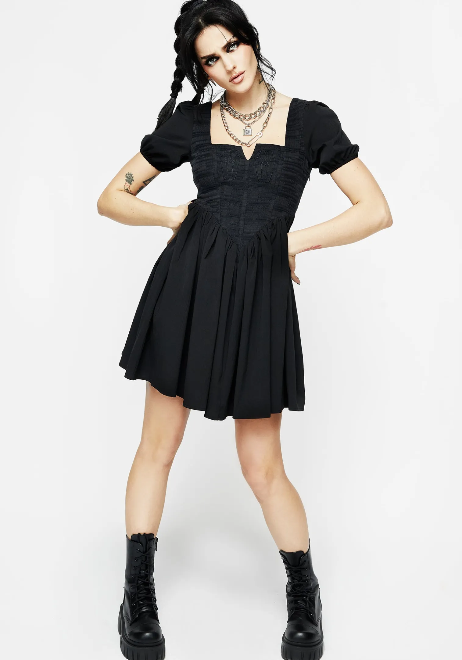 Immortal Corset Mini Dress