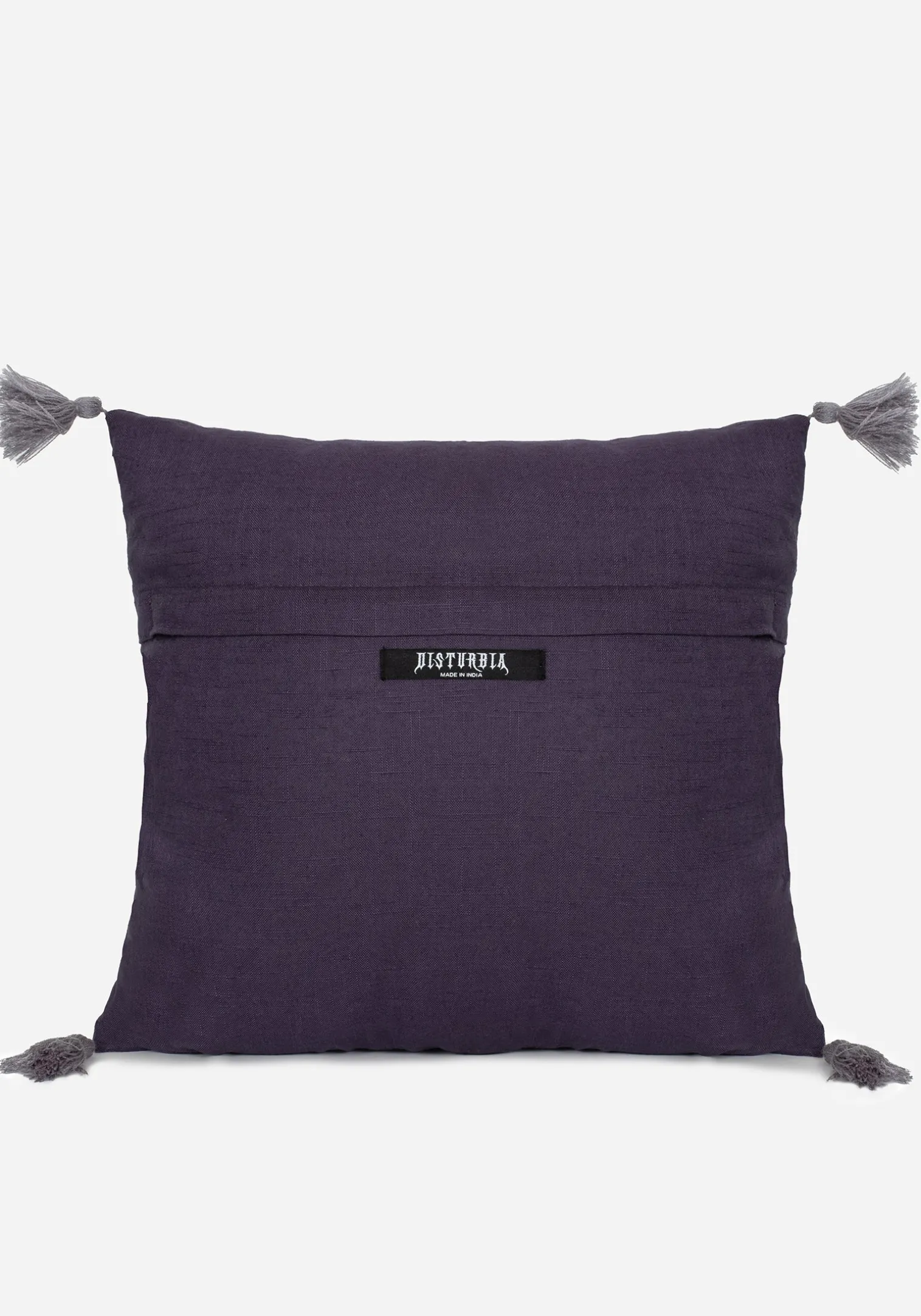 Iris Rope Embroidery Throw Cushion