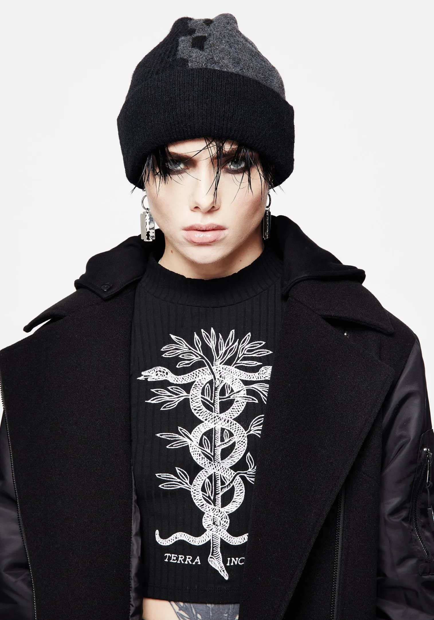 Jetsam Spliced Knit Beanie