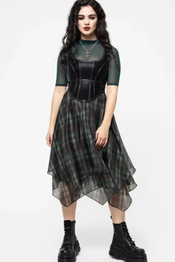 Jinx Mesh Short Sleeve Top - Green