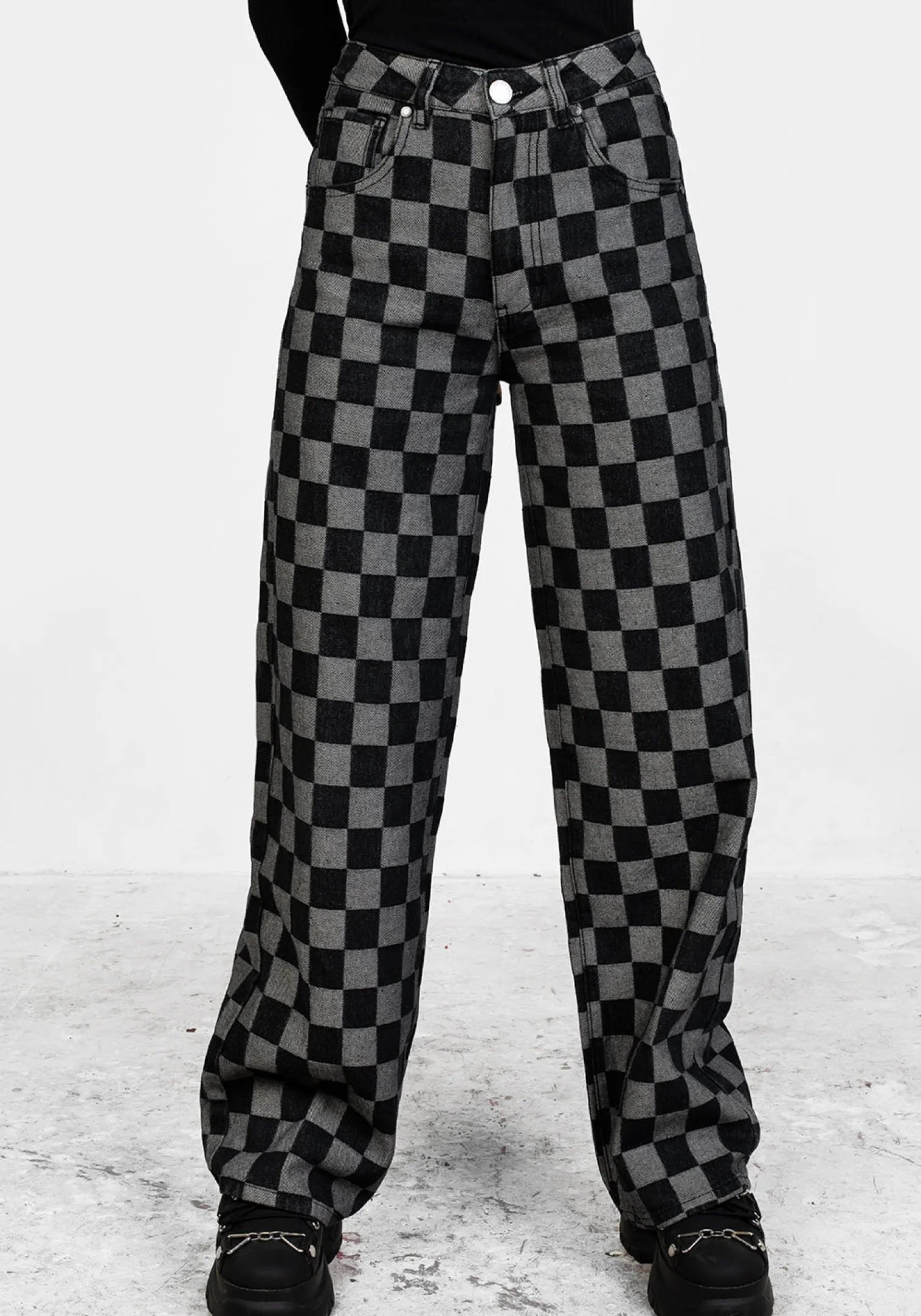 Kerb Wide Leg Denim Jeans