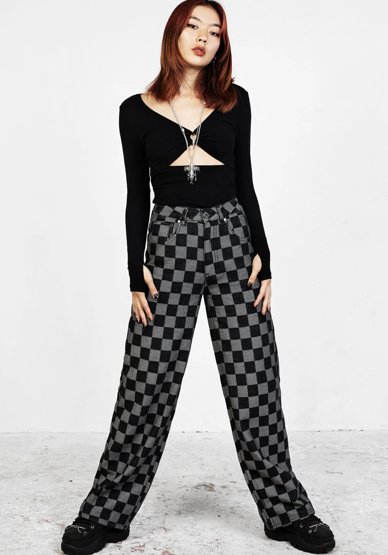 Kerb Wide Leg Denim Jeans