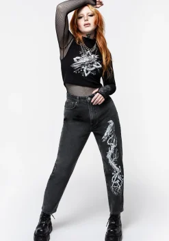 Korun Riddick Washed Mom Jeans