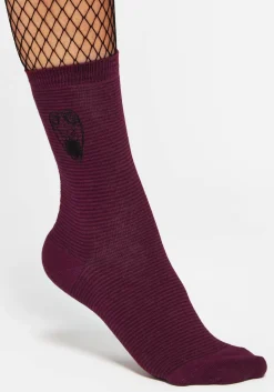 Kozmic Embroidered Socks