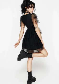 Krysta Tulle Mini Dress