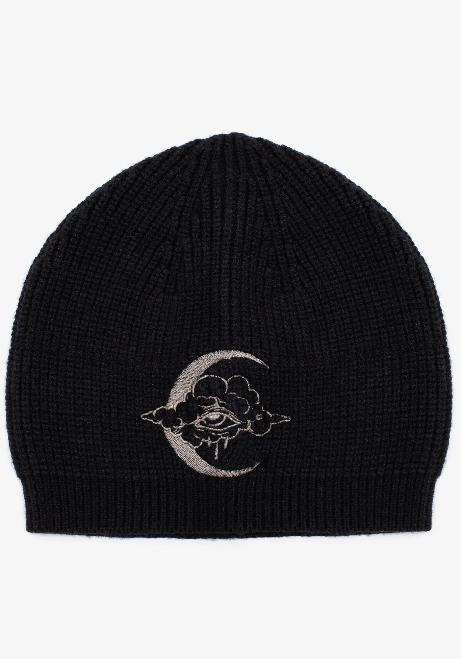Lachrymose Embroidered Knit Beanie