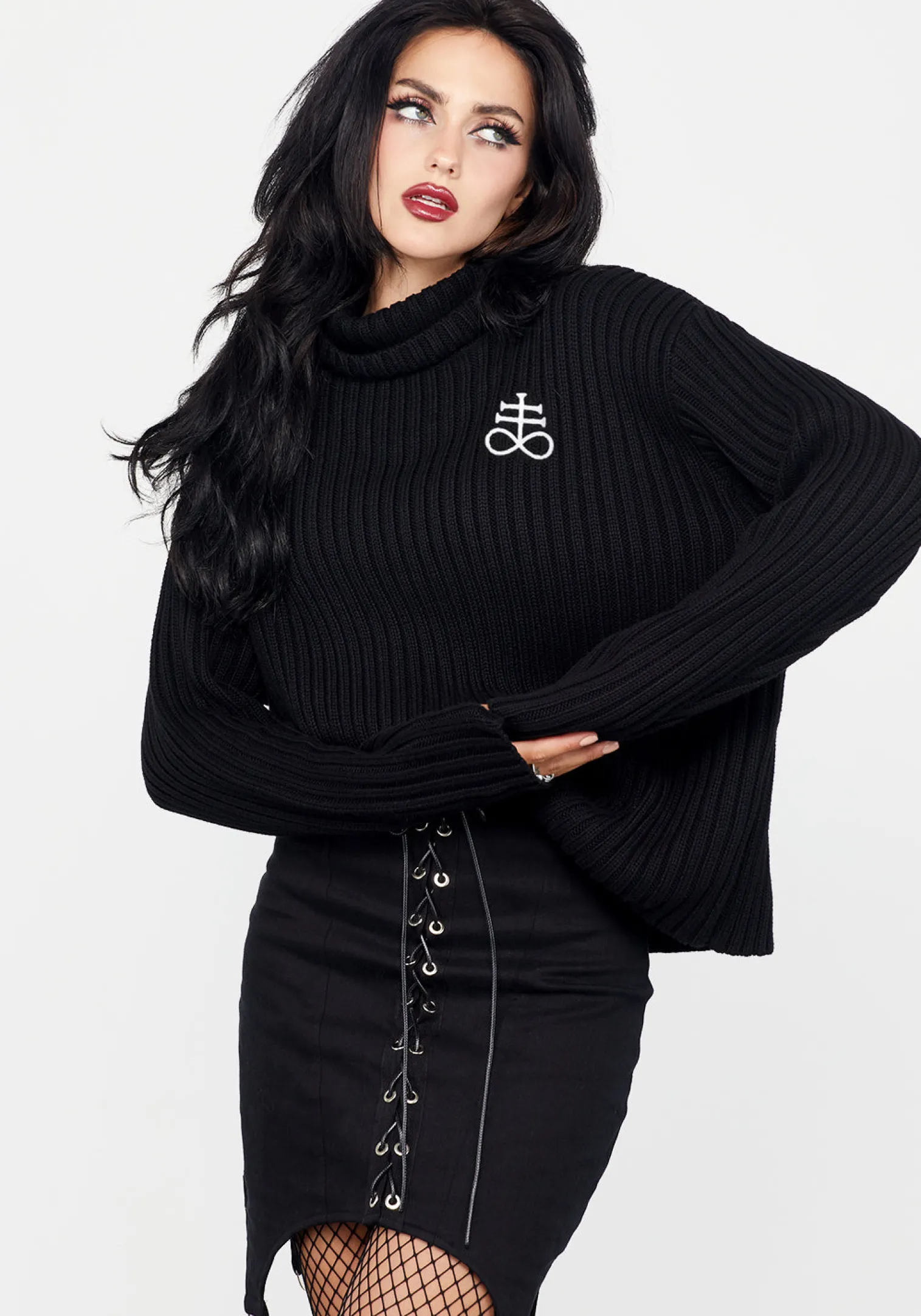 Leviathan Funnel Neck Sweater