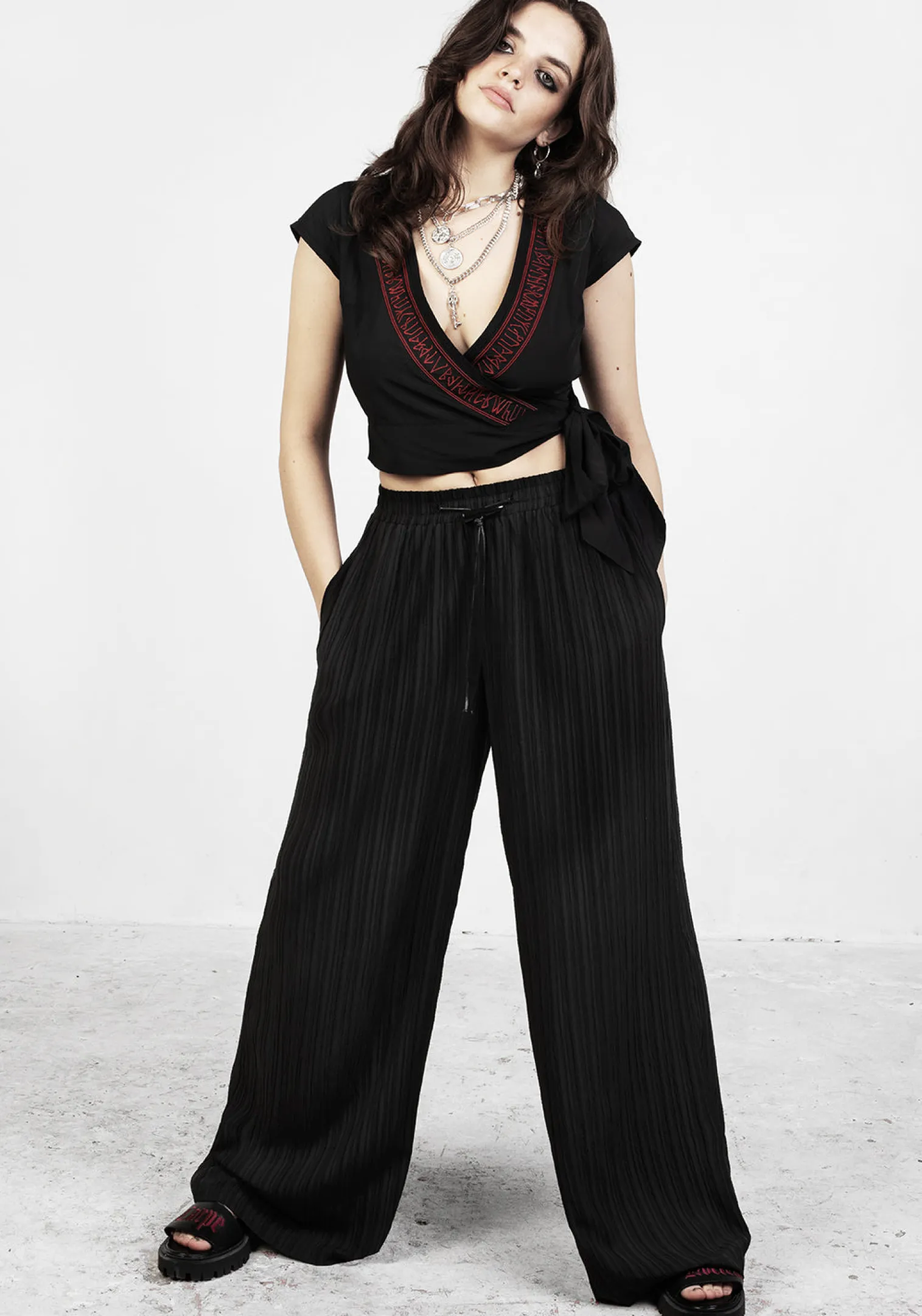 Litha Wide Leg Trousers