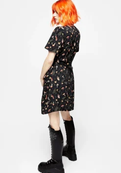 Liviana Button Up Mini Dress