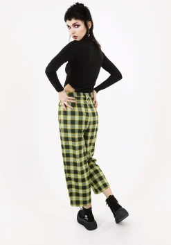 Louvers Tailored Crop Trouser