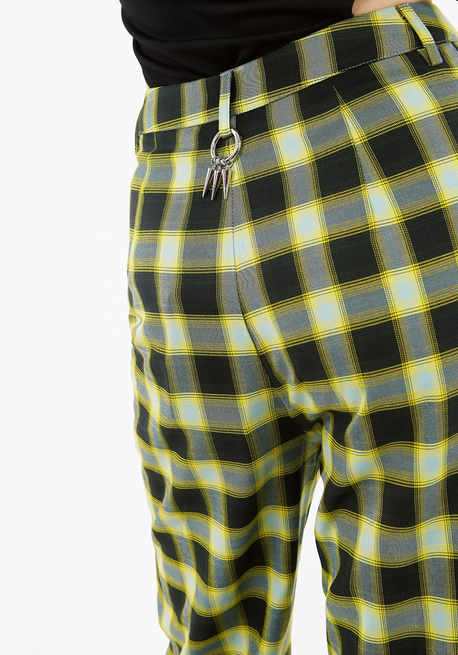 Louvers Tailored Crop Trouser