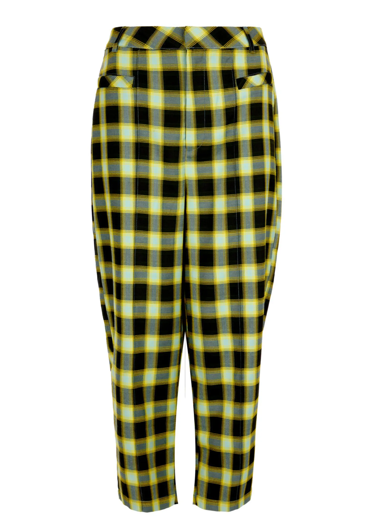 Louvers Tailored Crop Trouser