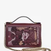 Lovers Embroidered Crossbody Clutch Bag