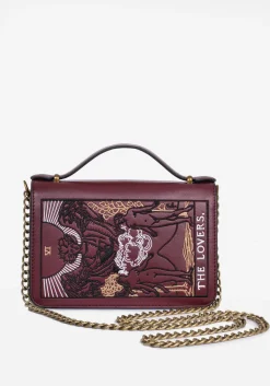Lovers Embroidered Crossbody Clutch Bag