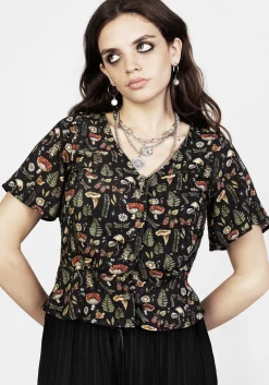 Luthien Button Up Top