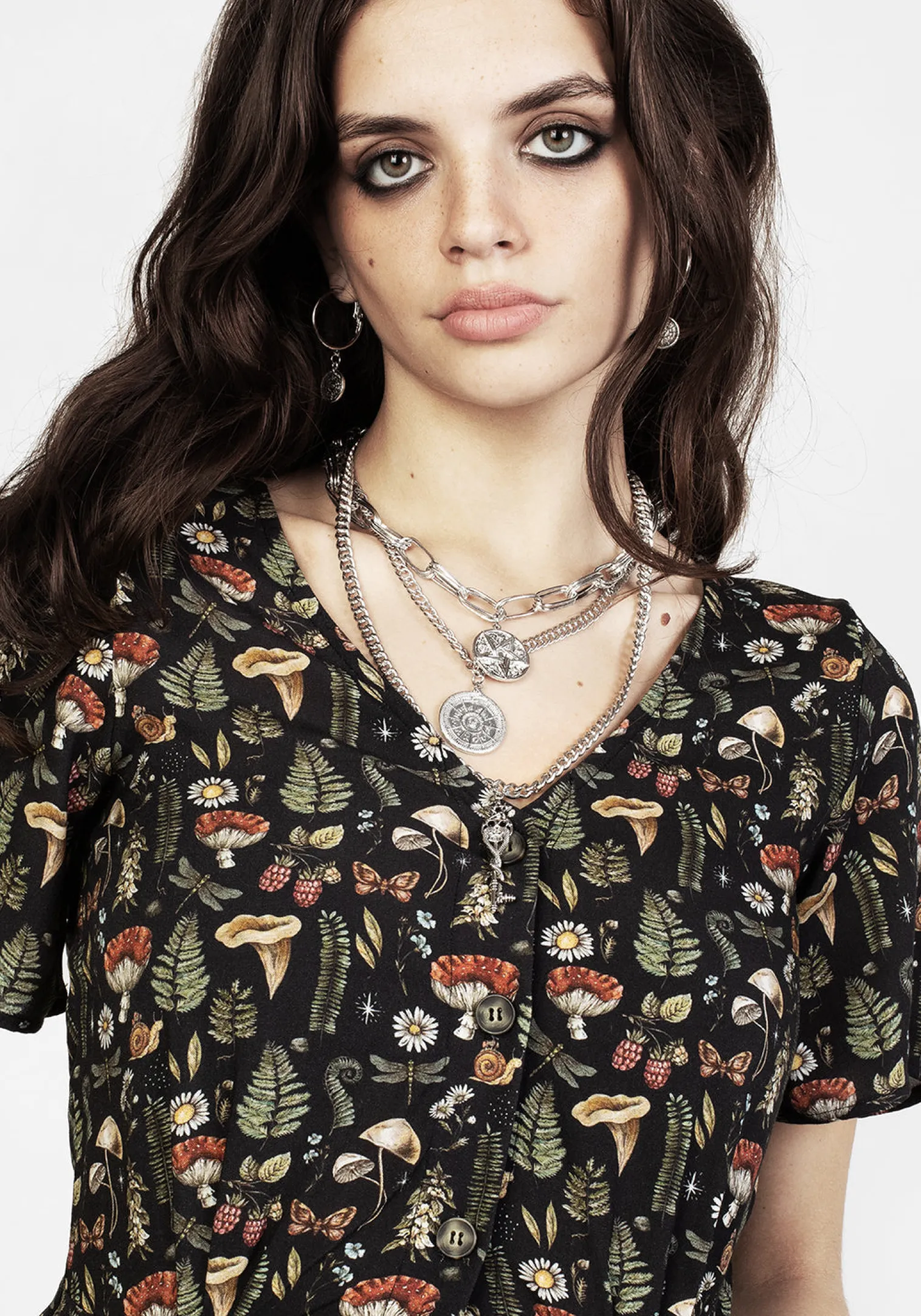 Luthien Button Up Top