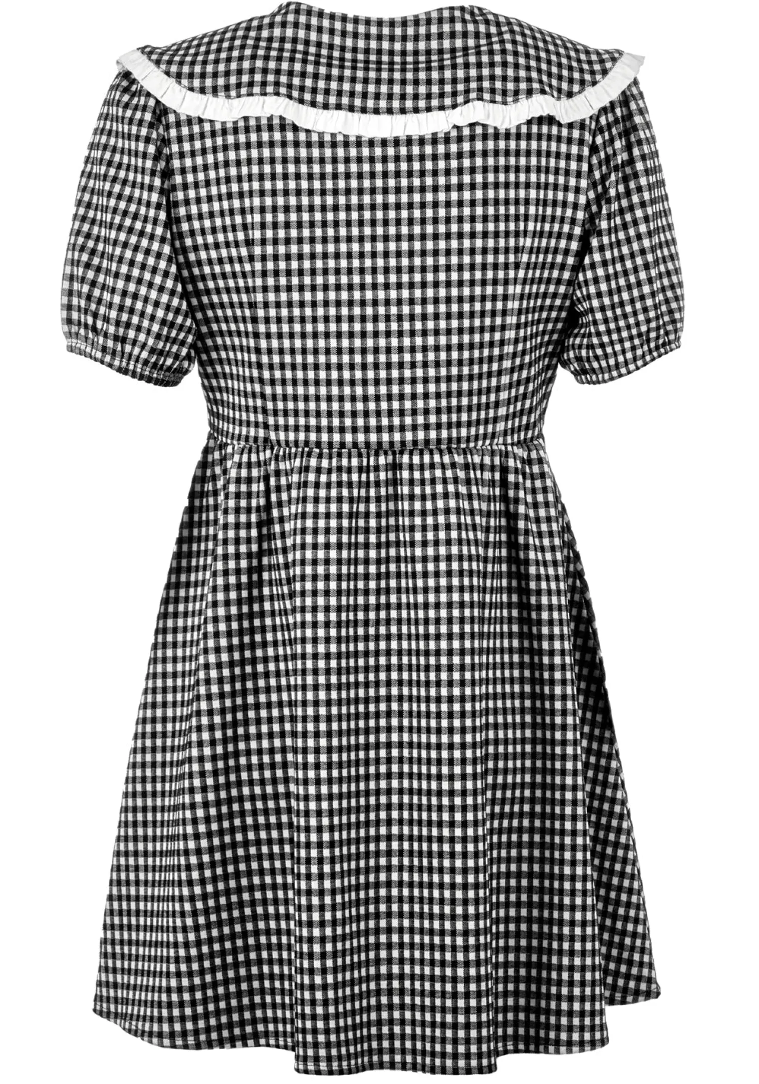 Mabel Gingham Collared Dress