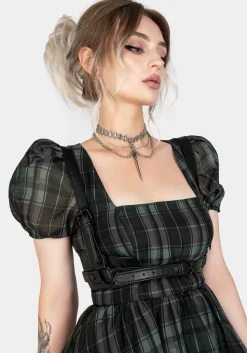 Maeve Western Black Buckle Harness