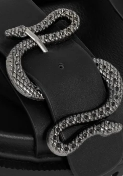 Mamba Snake Buckle Sandals
