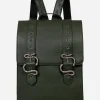 Mamba Snake Buckle Satchel Bag