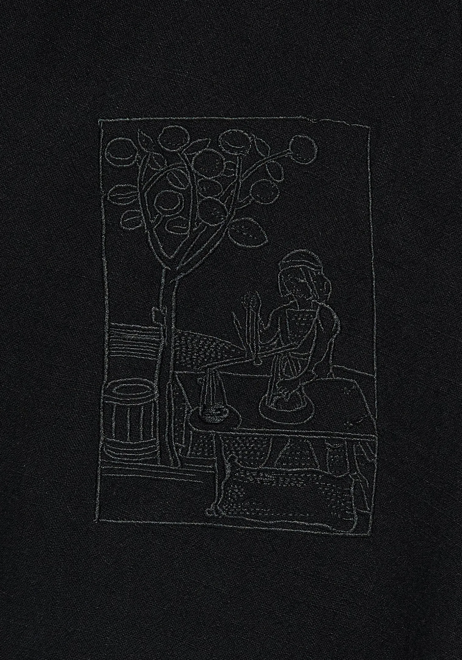 Mandrake Linen-Blend Embroidered Midi Dress