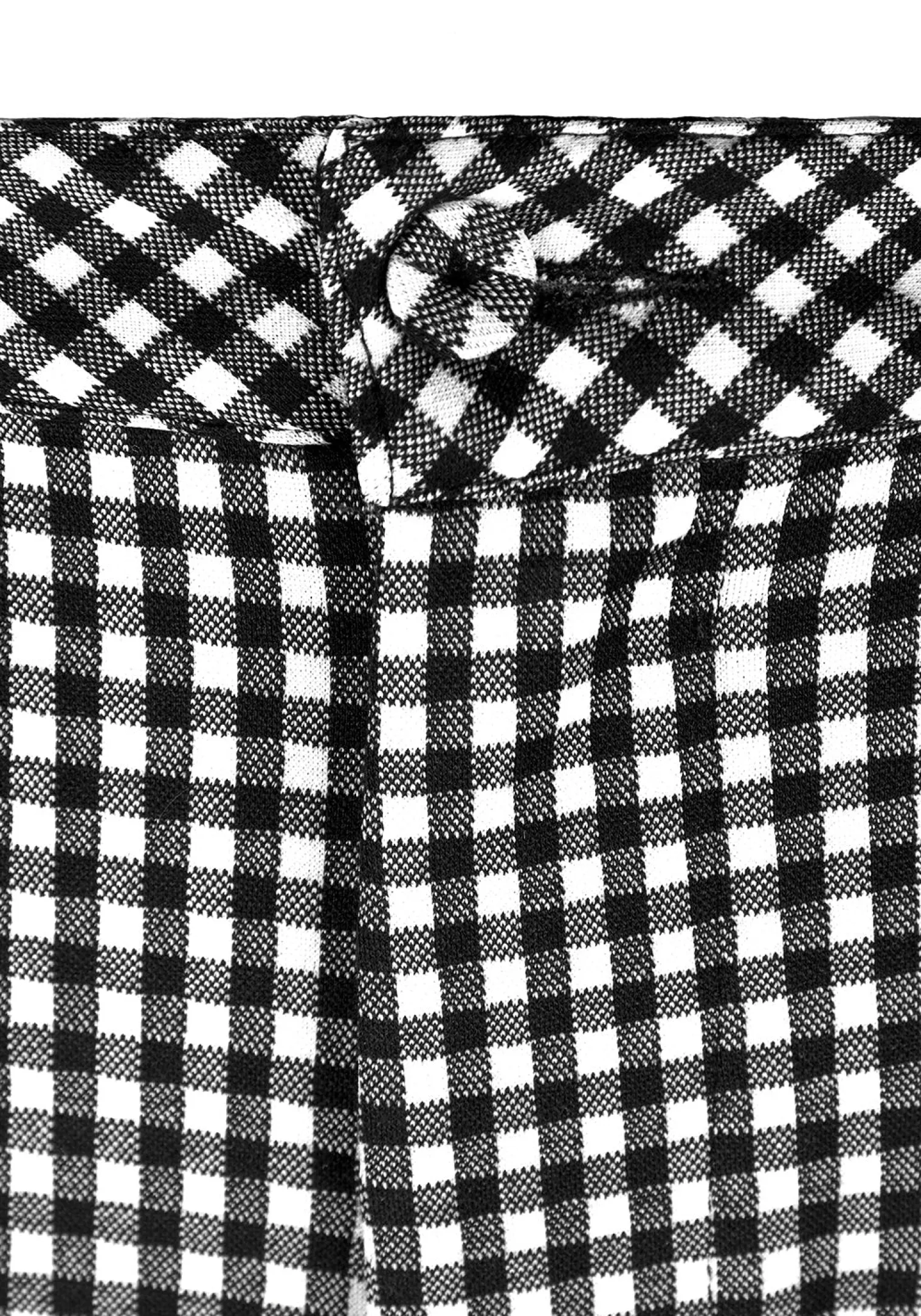 Martha Gingham Tapered Trousers