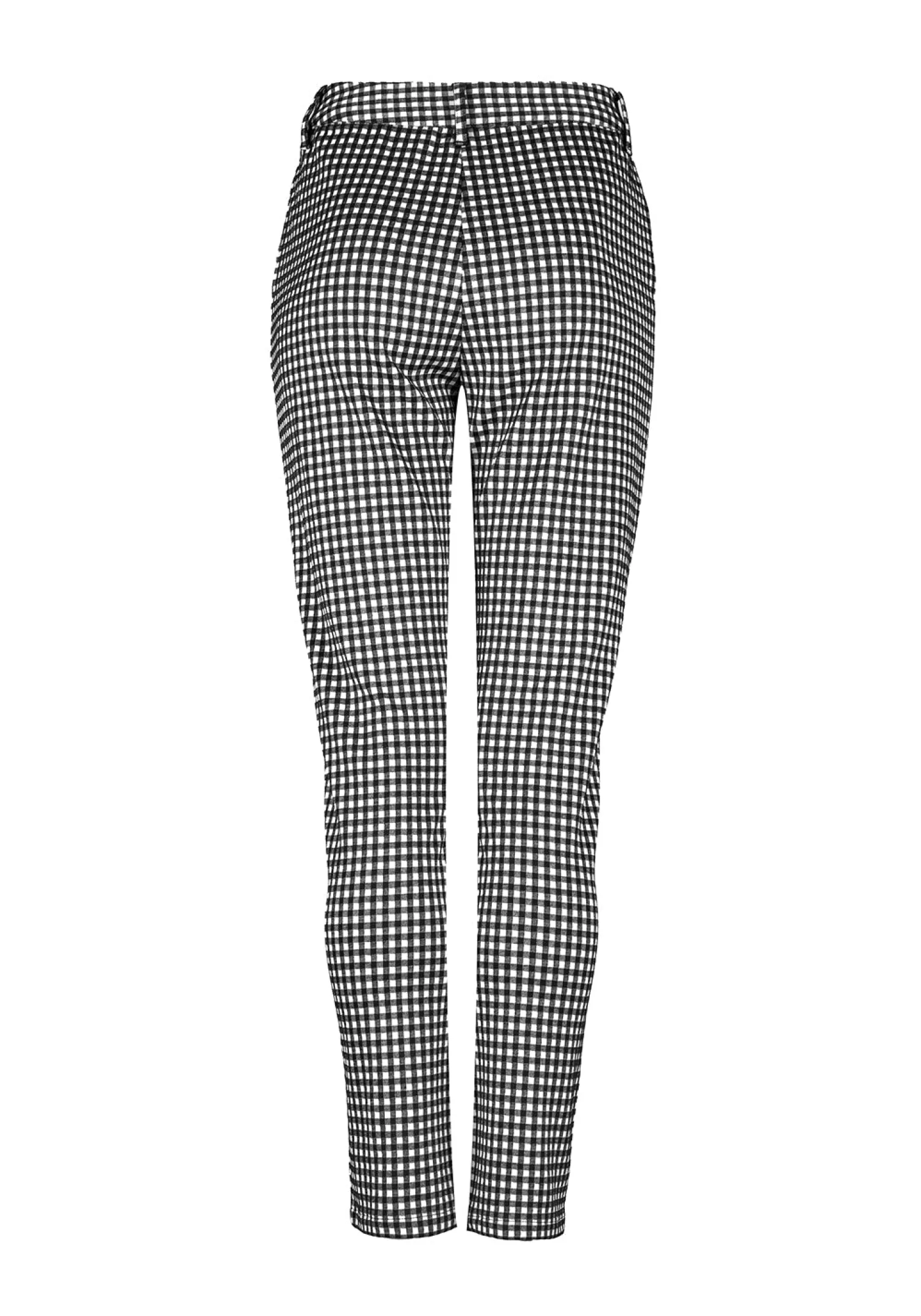 Martha Gingham Tapered Trousers