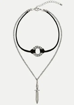 Mathilda Layered Choker Necklace