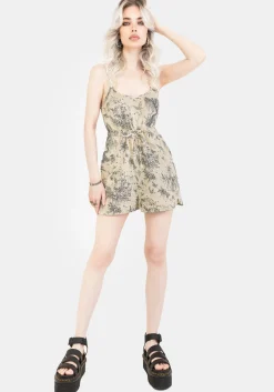 Maypole Cotton Print Cami Playsuit