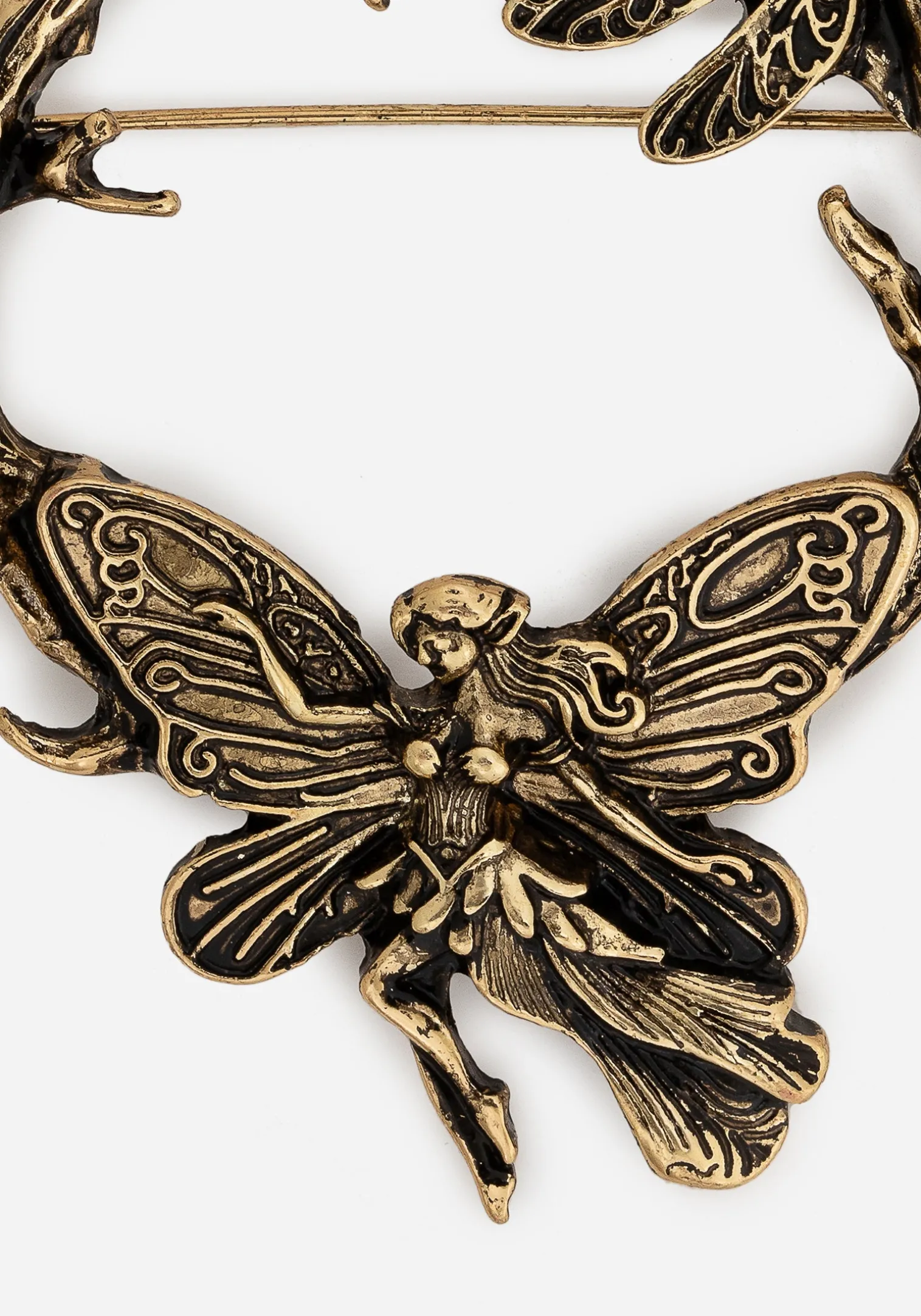 Maypole Fairy Brooch
