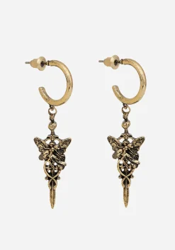 Maypole Fairy Dagger Drop Earrings