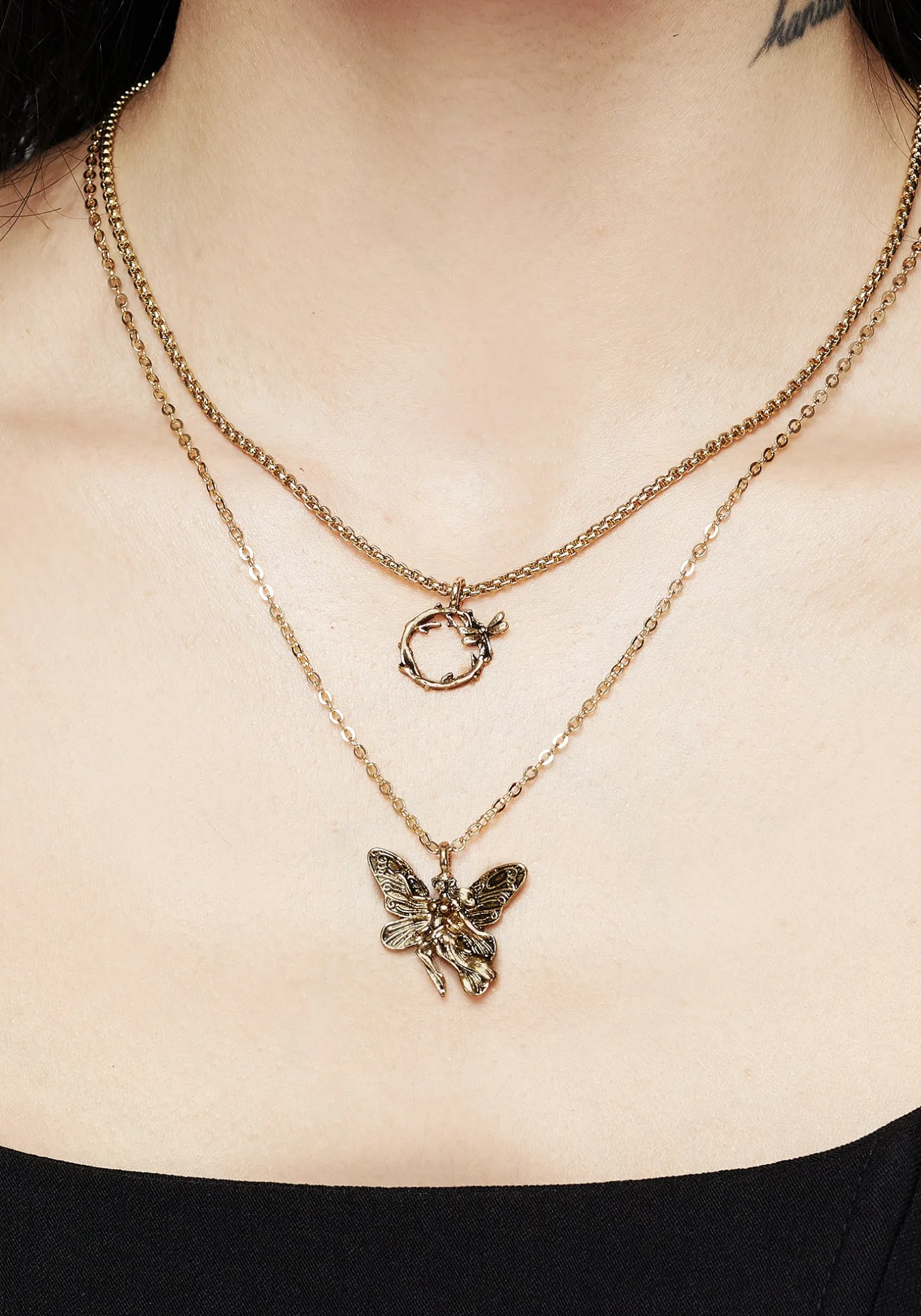 Maypole Fairy Layered Necklace