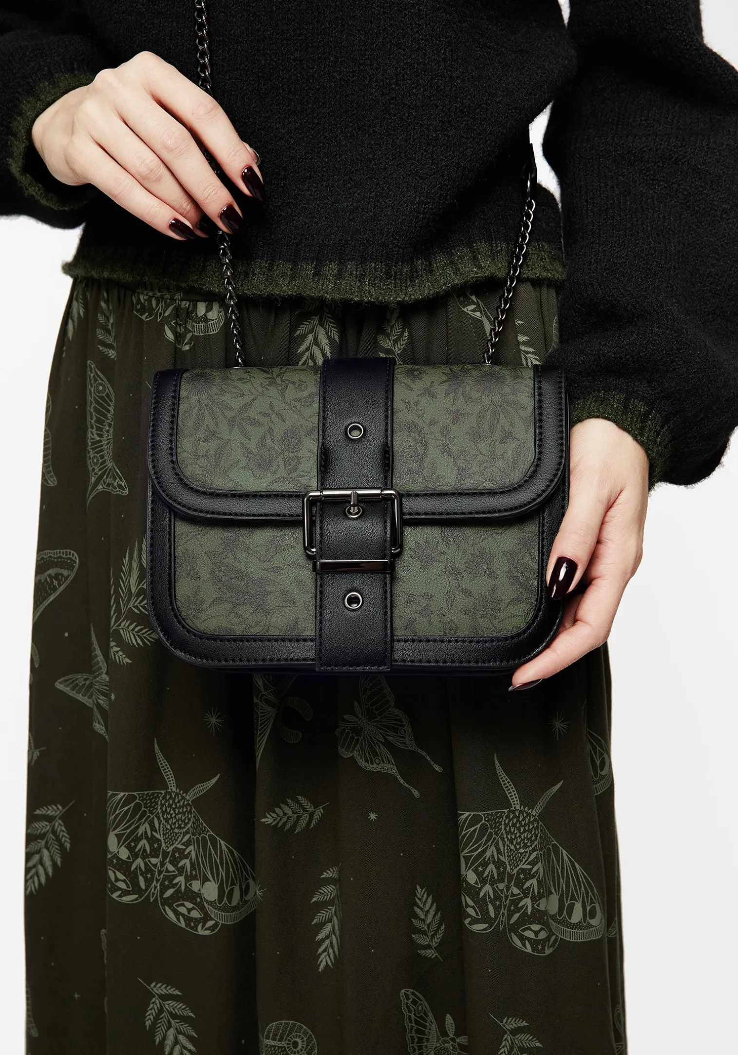 Meadowflowers Floral Print Crossbody Bag